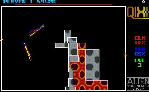 Qix! A Retro Arcade Puzzle Experience With a Pixelated Twist!